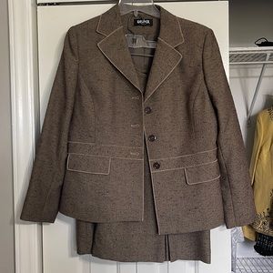 Brown Womens Suit